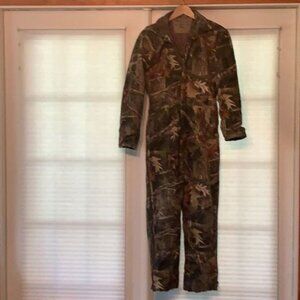 Boys RedHead Silent-Hide Thermolite Insulated Camouflage Coveralls XL 14 16